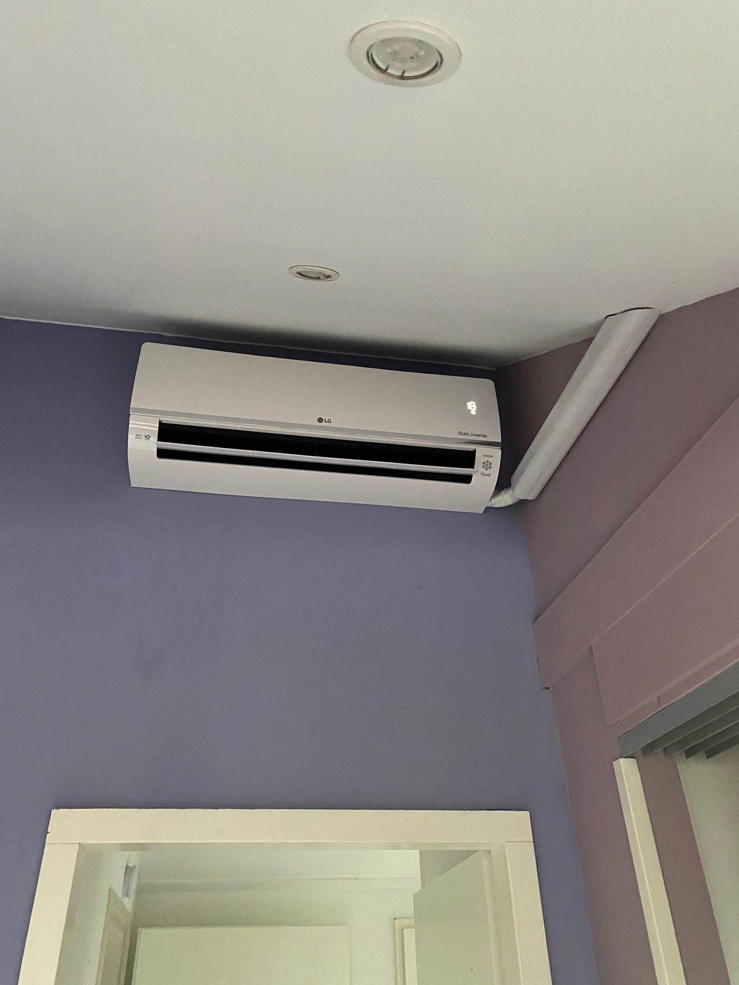 LG airco plaatsen